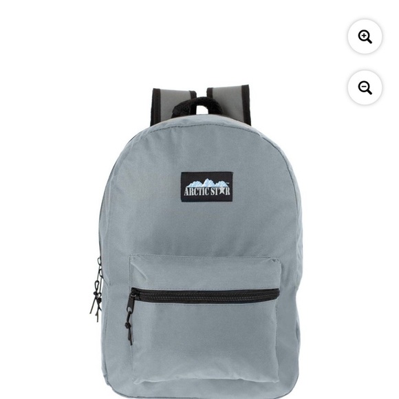 School backpack Multi-Color Adjustable Padded Shoulder Straps - Navy Blue 3 set - Picture 8 of 16